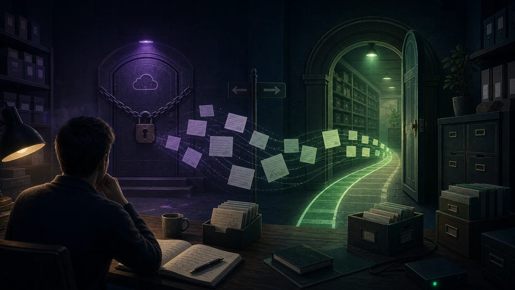 Fear of Data Lock-in: Why Users Export Evernote Before Changes