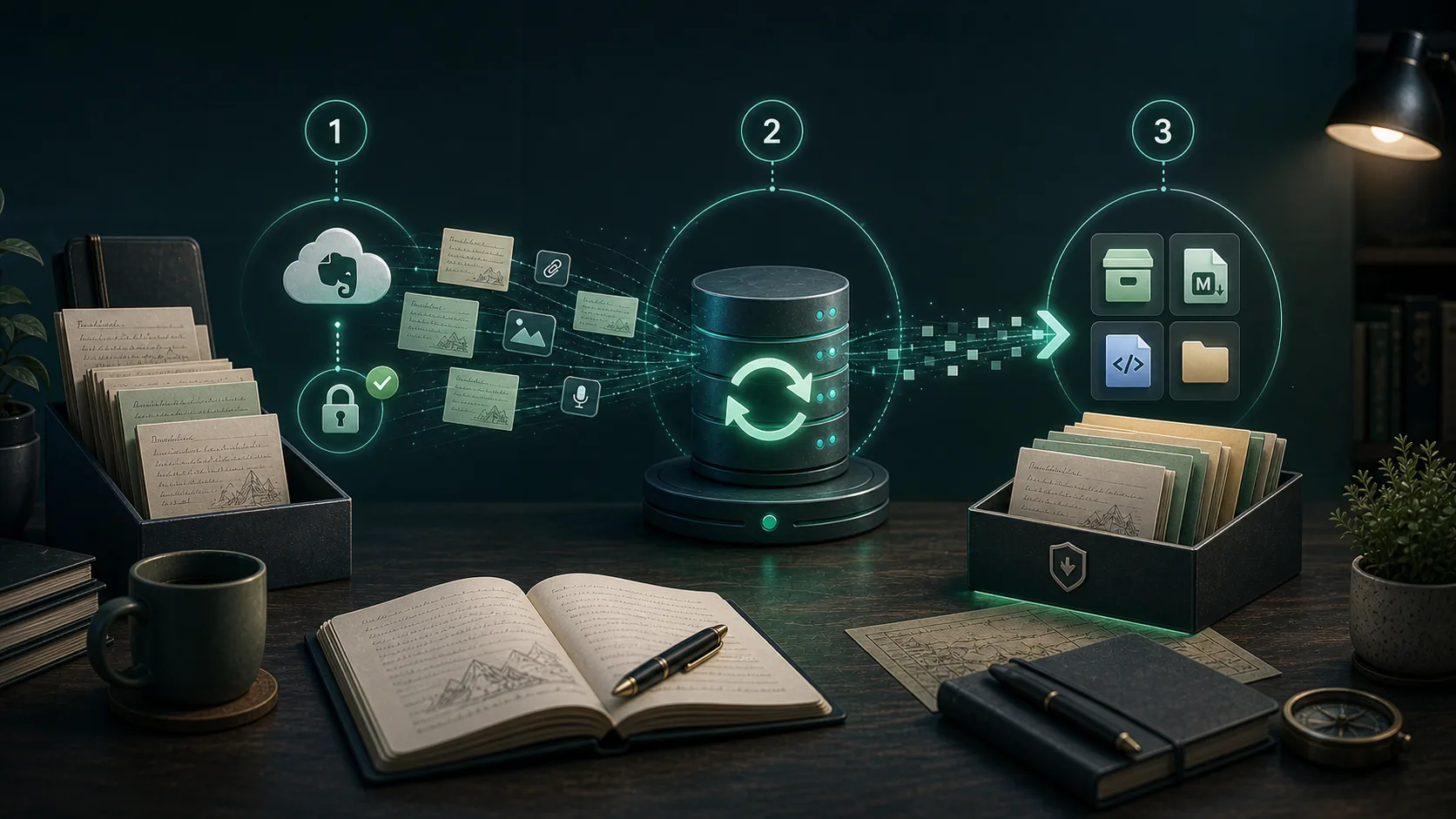 Comment utiliser Evernote Backup Tool : guide complet étape par étape