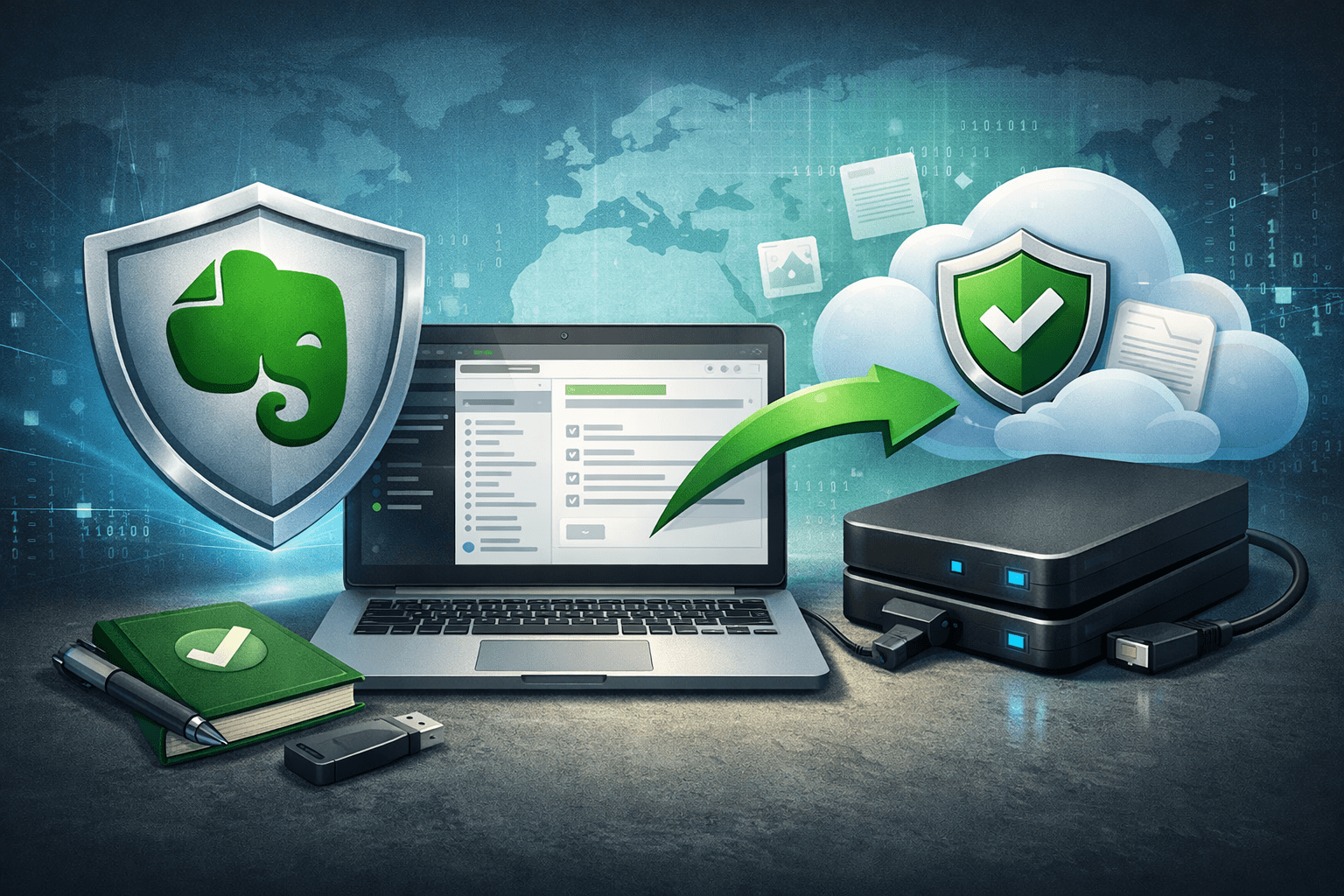 How to Use Evernote Backup Tool