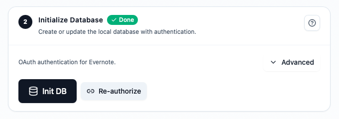 Evernote OAuth Authorization